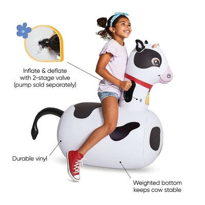 HearthSong Hop N Go Soft Play Equipment - Cow