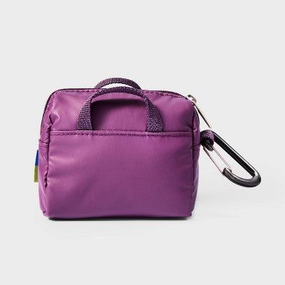 Multi-function Weekender Mini Coin Pouch Plum - Open Story