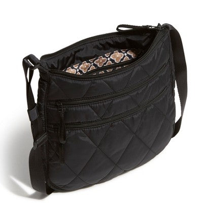 Vera Bradley Women's Outlet Ultralight Trio Zip Hipster Crossbody Bag Moonless Night