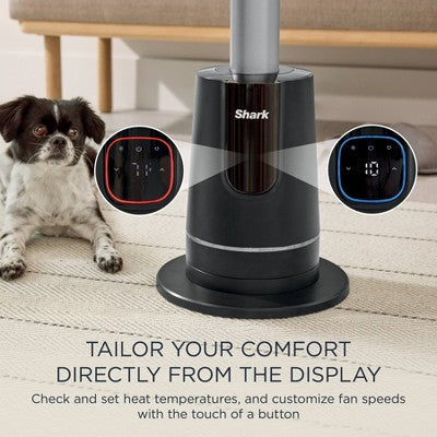 Shark TurboBlade Cool and Heat Ultra Customizable Bladeless Tower Fan and Heater Pivots Twists Oscillates TH202 (LOCAL PICKUP ONLY)