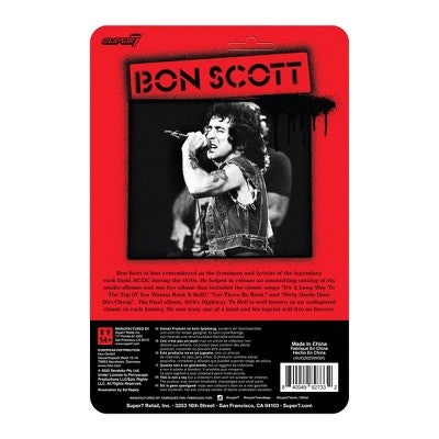 Super 7 Bon Scott ReAction Bon Scott Action Figure