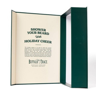 Duke Cannon Supply Co. Bourbon Beard Men's Holiday Gift Set - 2pc