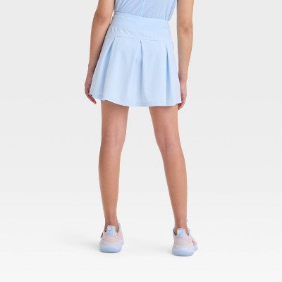Girls' Active Light Woven Skort - All In Motion Light Blue M