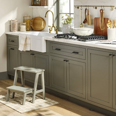 Traditional Cabinet Knobs Matte Black (Set of 2) - Hearth & Hand with Magnolia