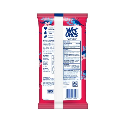 Wet Ones Antibacterial Travel Pack Limited Edition Packaging Hand Wipes - Fresh Scent - 20ct