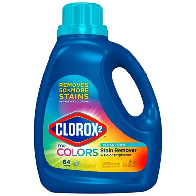 Clorox 2 for Colors - Stain Remover and Color Brightener - Clean Linen - 88oz