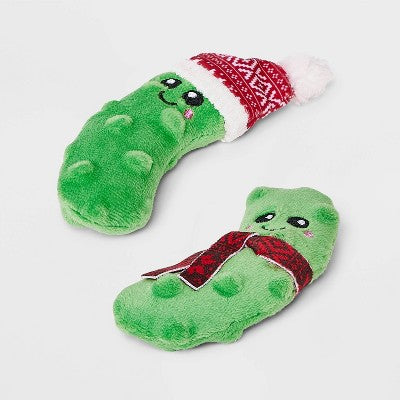 Pickles Cat Plush Toy Set - 2pcs - Boots & Barkley