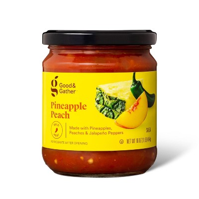 Mild Pineapple Peach Salsa 16oz - Good & Gather