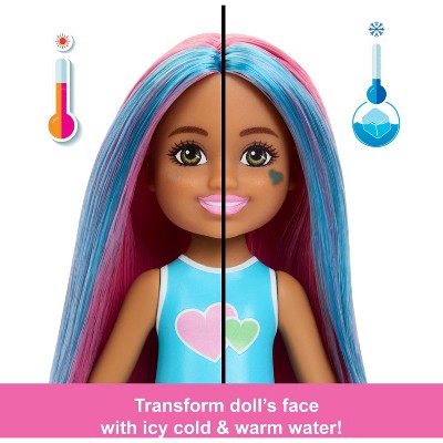 Barbie Chelsea Pop Reveal 5.5" Shakes Series Doll with Scent & Color Change
