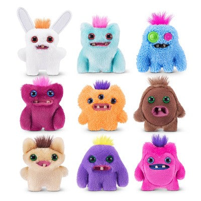 Fuggler 3.9" Greedy Grinner Pink Stuffed Animal