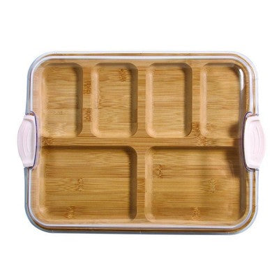 Farberware 11"x14" Build a Board with Compartments and Tan Handle