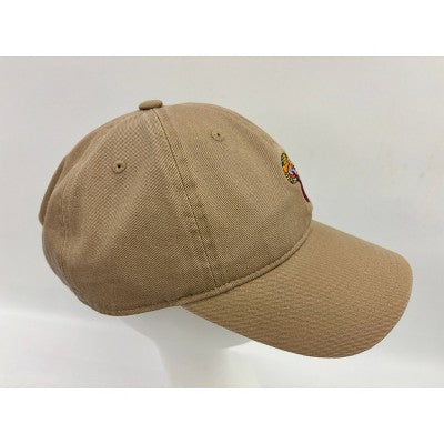 Men's Solid Cotton Mushroom Baseball Hat - Taupe