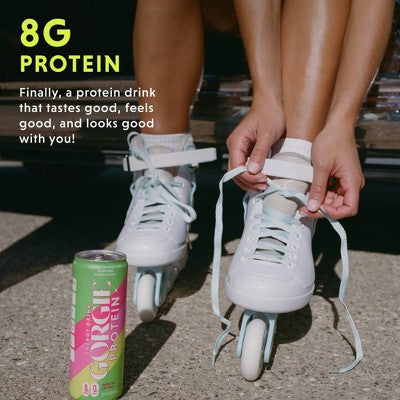 Gorgie Sparkling Power Punch Protein Energy Drink - 12 fl oz