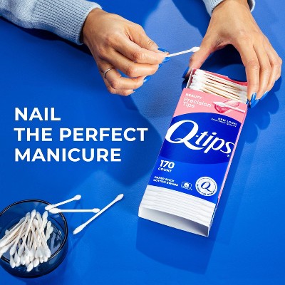 Q-Tips Precision Tip - 170ct: Cotton Swabs, 1 Pack