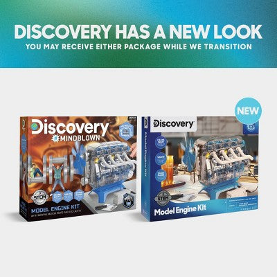 Discovery #Mindblown Model Engine STEM Science Kit