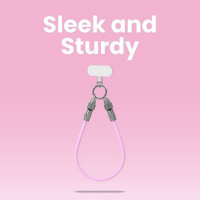 GEMS 12.6" Universal Phone Wristlet USB-C Cable - Pink