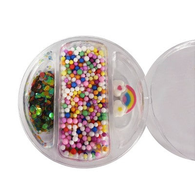 Compound Kings Rainbow Cotton Candy Layered Jar: Creative Thinking Slime for Kids, 0.55 lbs, 1 Piece