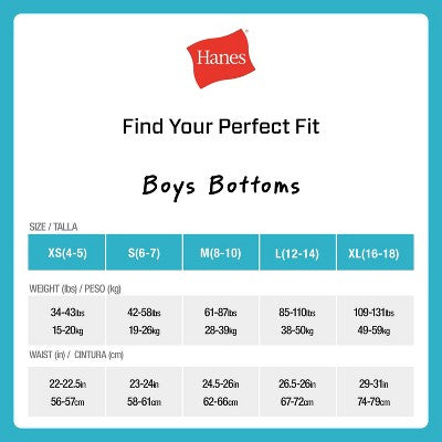 Hanes Boys' 7pk Boxer Briefs - Colors May Vary XL