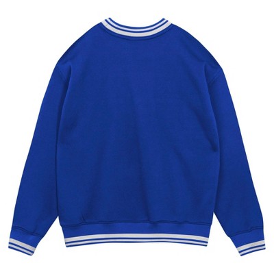 NBA Philadelphia 76ers Unisex Youth Girls' Bi-Blend Crew Sweatshirt - XS