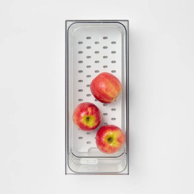 Small Ventilated Fridge Drawer Storage - Brightroom