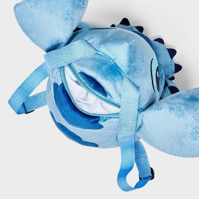 Girls' Lilo & Stitch Plush Backpack - Blue