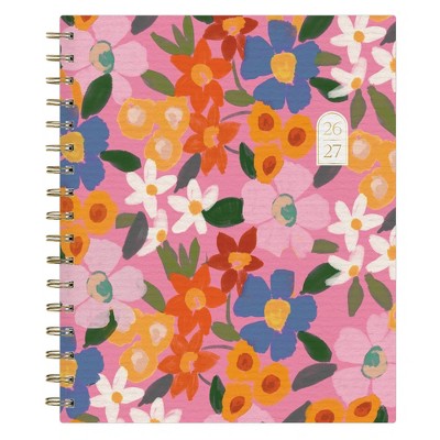 Rhi James for Blue Sky Weekly/Monthly Planner 15 Month Wirebound 7"x9" Textured Paper - Ava Floral