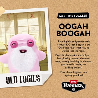Fuggler 9" Old Fogies Oogah Boogah Stuffed Animal