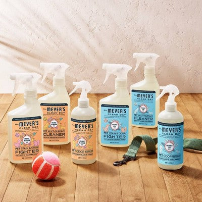 Mrs. Meyer's Clean Day Liquid Coconut Scent Pet Stain Remover and Odor Fighter - 16 fl oz: Paraben-Free, Bleach-Free, Phthalate-Free