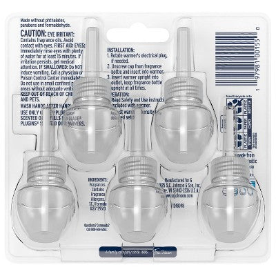 Glade PlugIns Scented Oil Air Freshener - Pumpkin & Ginger - 3.35 fl oz/5ct