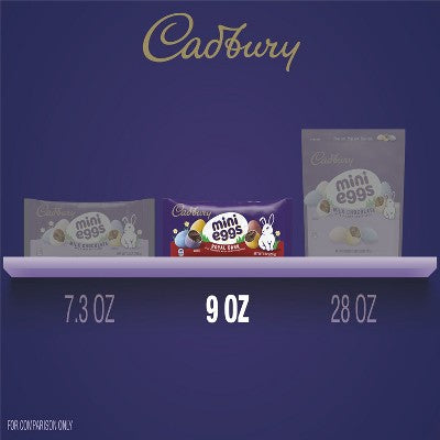 Cadbury Mini Eggs Dark Chocolate Easter Candy - 9oz