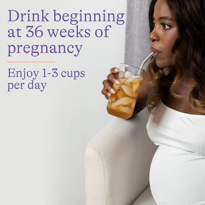 Lansinoh HotTea Mama Final Push Tea - Raspberry Leaf Tea for Pregnancy - 14ct