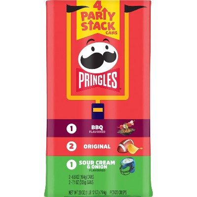 Pringles Party Stack Variety 4pk/28oz