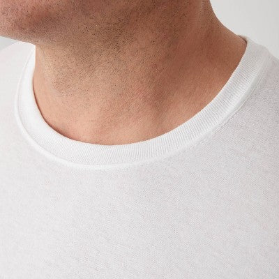 Hanes Men's 3pk Undershirts - White L