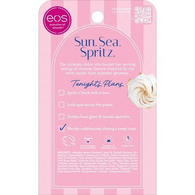 eos 24H Moisture Super Balm Minis - Vanilla Cannoli, Creme Brulee, Espresso Martini - 0.507 fl oz/3pk