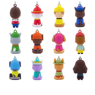 Hallmark 12pc PAW Patrol Countdown Calendar Mini Christmas Tree Ornament Set