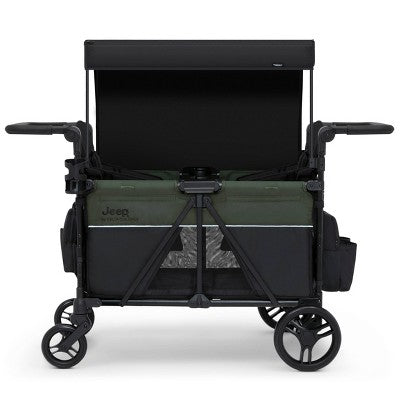 Jeep Aries Stroller Wagon by Delta Children - Black/Green (LOCAL PICKUP ONLY)