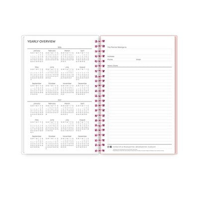 Blue Sky 5"x8" 2026-2027 Student Planner BS Cisco Weekly/Monthly Spiral NonTabbed