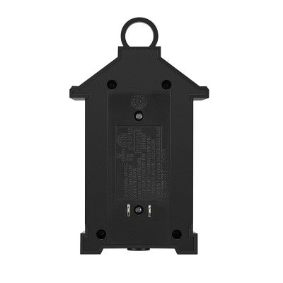 Globe Electric On/Off Switch Twinkle Stringlight Night Light with 2 Light Modes: LED Kids' Nightlight, Wall Plug, Black