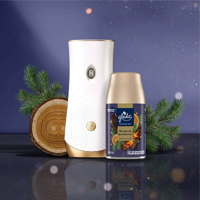 Glade Automatic Air Freshener Room Spray Fall Scent Refill - Embers & Sandalwood - 6.2 oz