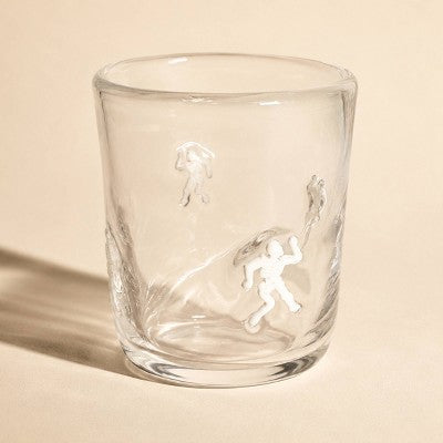 Madison Home 16 fl oz Halloween Moons and Moths Icon Glass