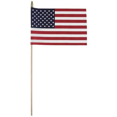 8"x12" Flag and Display: Betsy Flags Sentinel Poly-Cotton, Fade Resistant, No Assembly Required, FMAA Certified (LOCAL PICKUP ONLY)