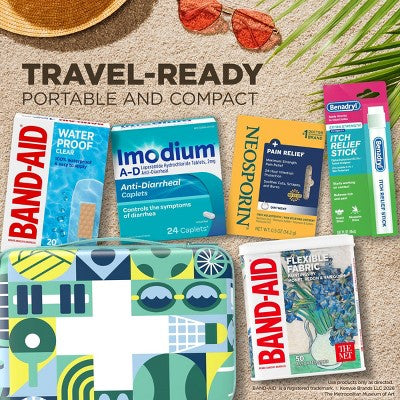 Band-Aid Brand Build Your Own First-Aid Kit Icon Bag