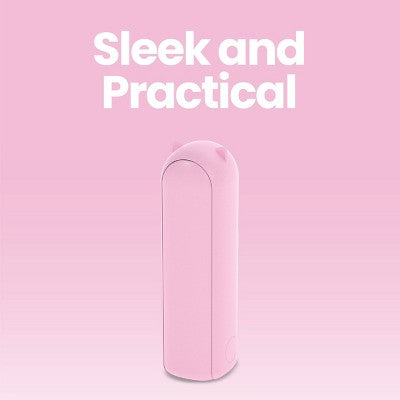GEMS Handheld Power Bank Fan - Soft Pink