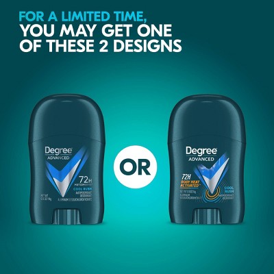 Degree Men Cool Rush 72-Hour Antiperspirant & Deodorant Stick - Trial Size - 0.5oz