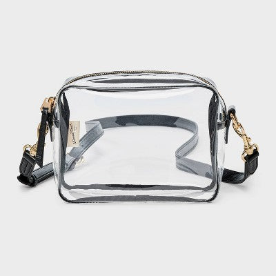 Camera Clear Crossbody Bag - Universal Thread Black