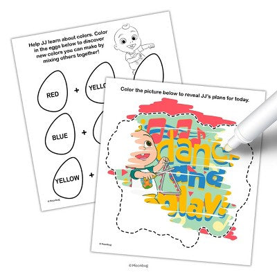 CoComelon Easter Imagine Ink Book