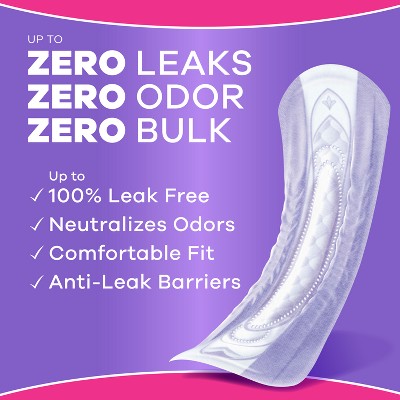 Always Discreet Drop Incontinence Pads - Heavy - Regular - 48ct