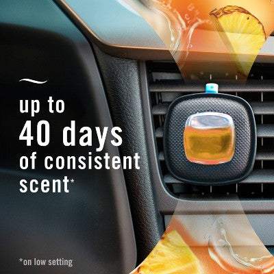 Febreze Luxe Car Air Freshener - Tropical Blend - 0.14 fl oz/2ct: Oil, Non-Powered