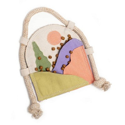 AWOO Treatscape Organic Dog Treat Puzzle Dispenser Toy