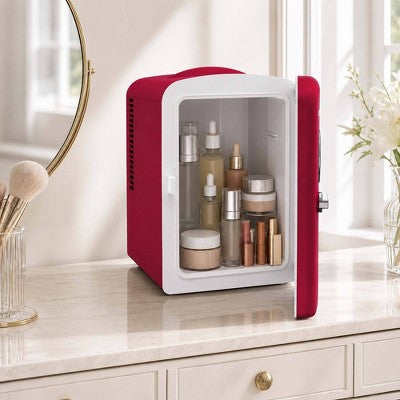 Frigidaire 6 Can Mini Personal Dorm Fridge Cooler Red